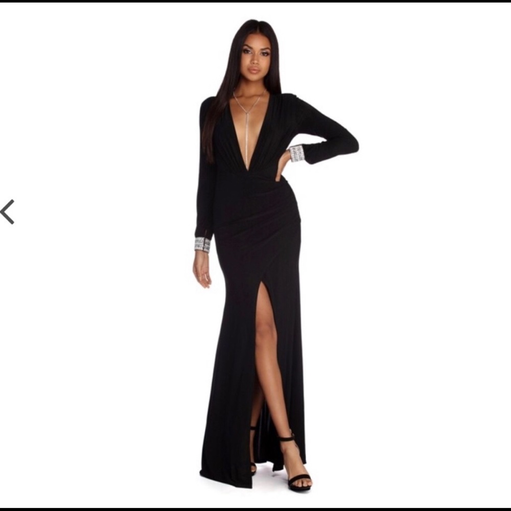 Black Long Sleeve Dress